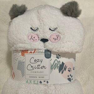 NWT Soft and Cozy Cat Robe With Hood